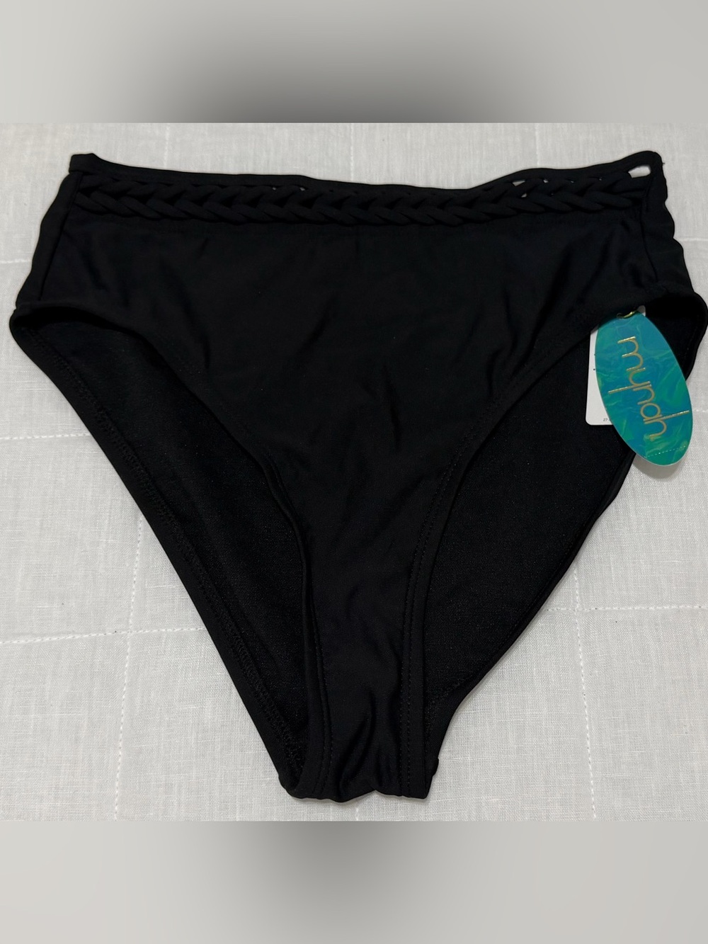 Mynah Black Bikini Bottom